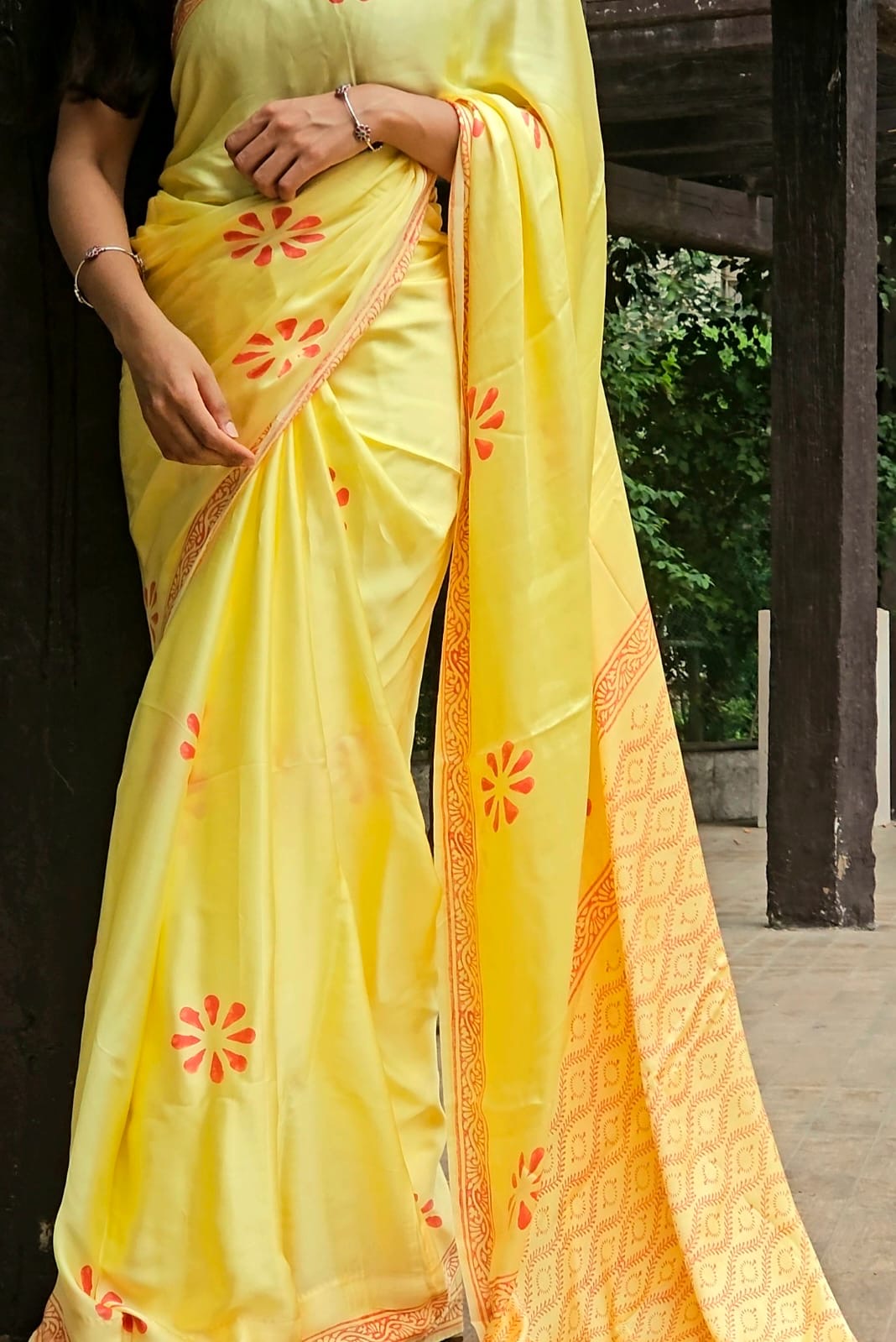 Peeli Bahaar Saree
