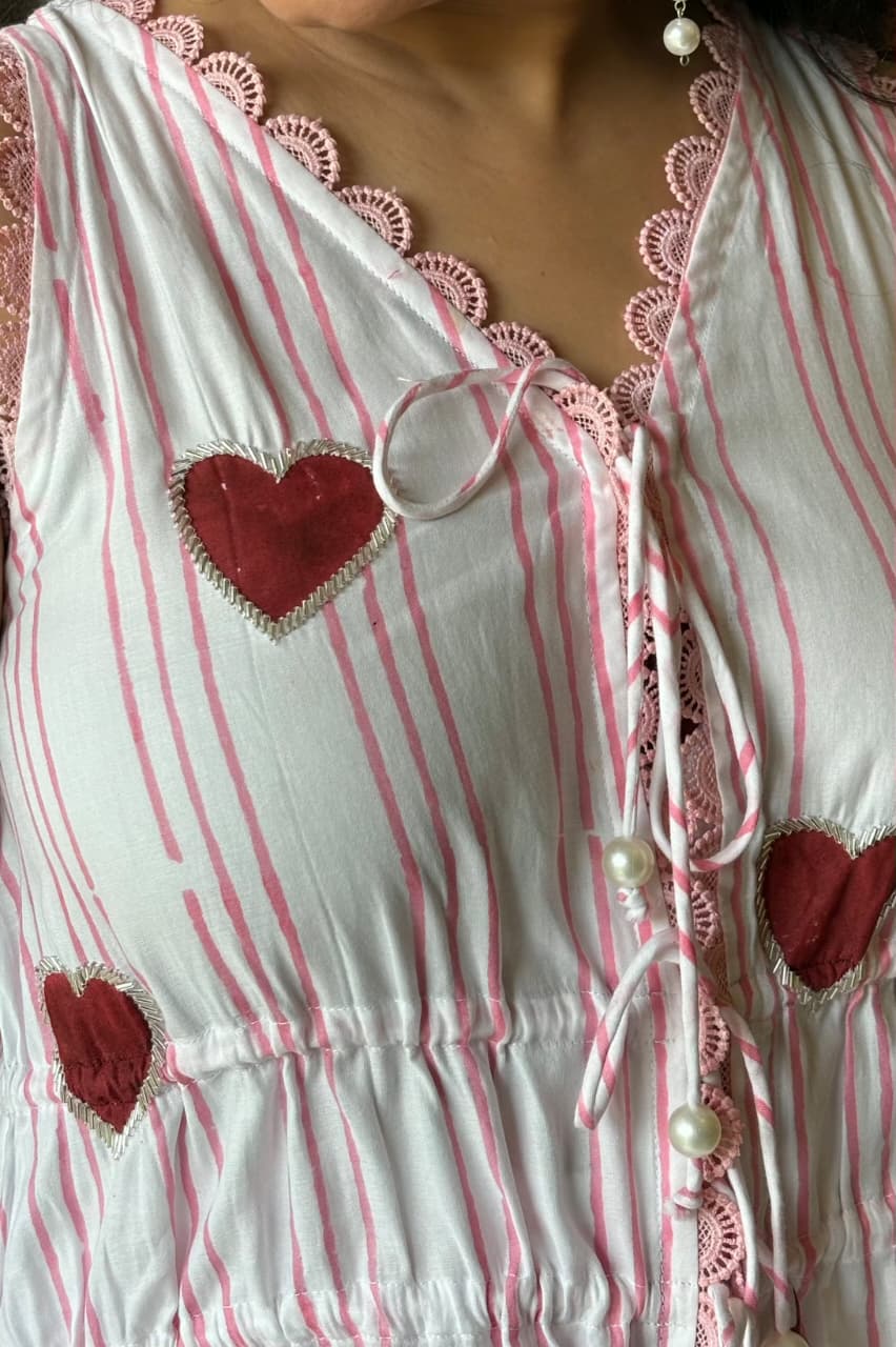Berry sweetheart Co-ord