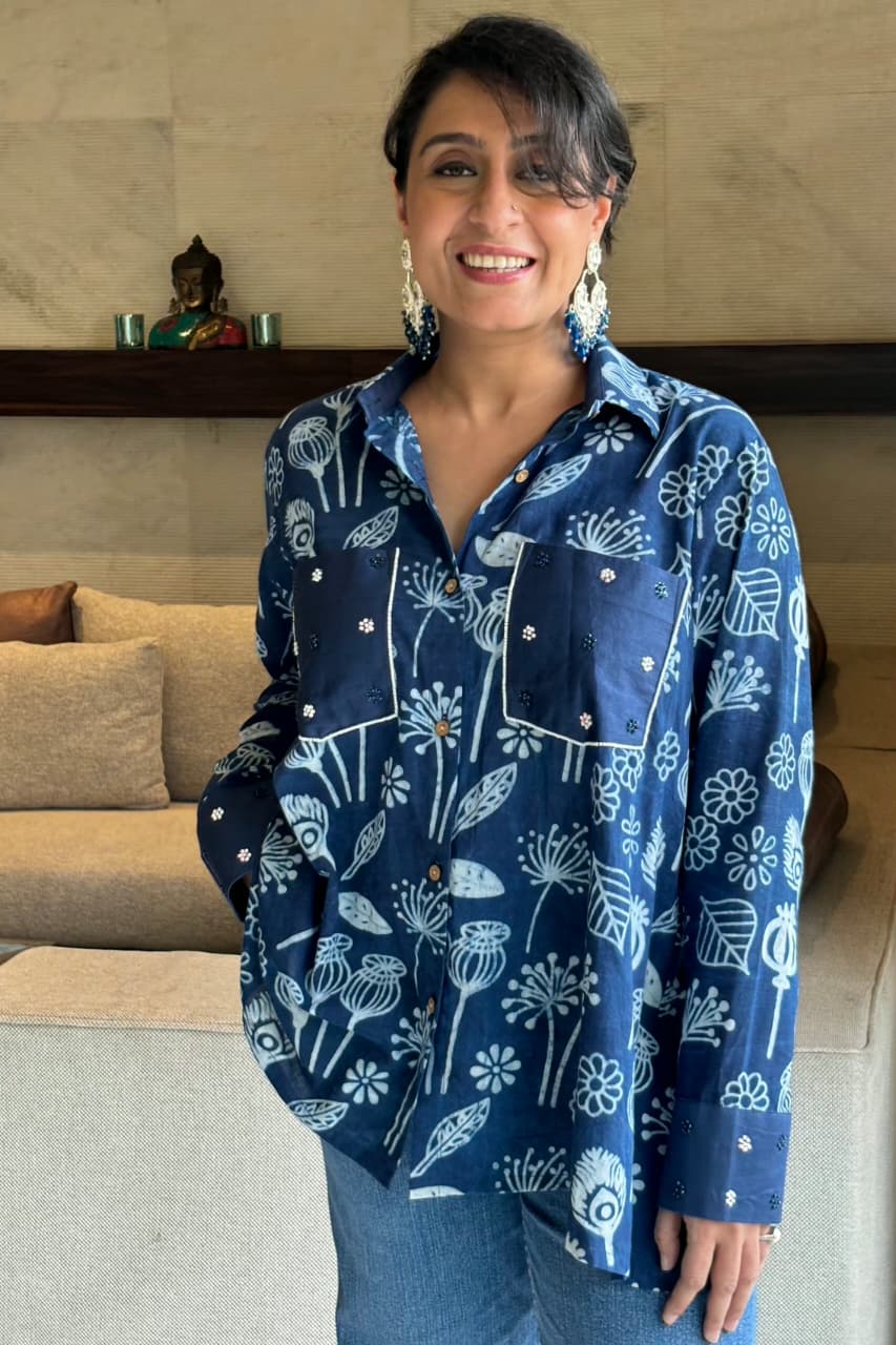 Wildflower Embroidered Shirt